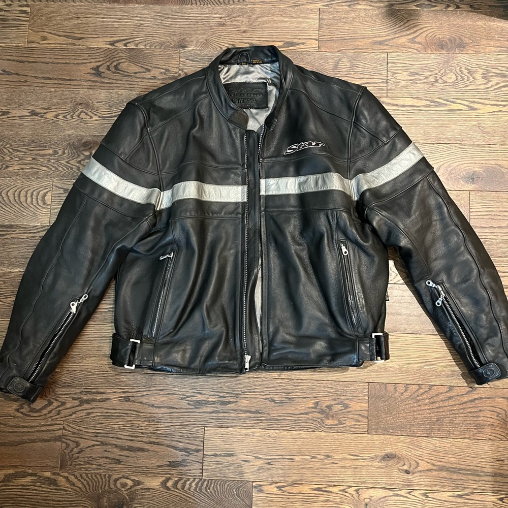 Leather Yamaha Motorcycle Jacket